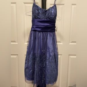 Taboo Purple Sparkly Homecoming/Prom/Party Dress